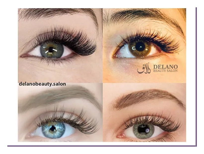 فرق اکستنشن مژه و کاشت موقت مژه