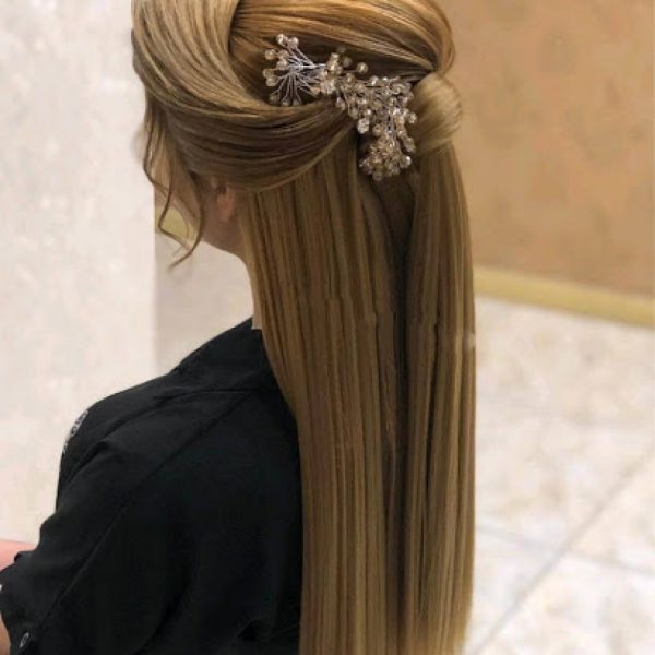 مدل شینیون بافت باز