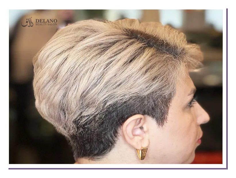 مدل موی کوتاه برای صورت گرد