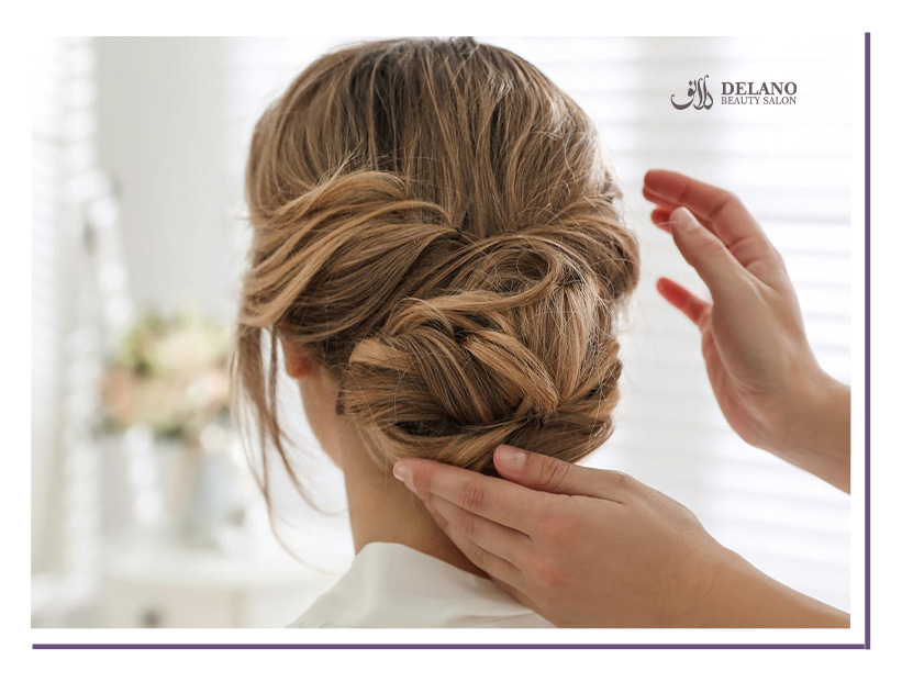 شینیون موی کوتاه