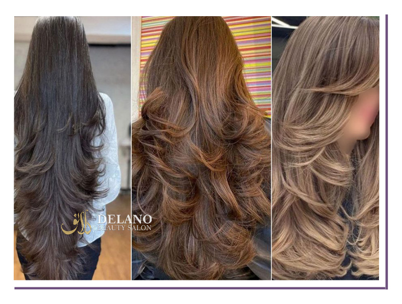 مدل کوتاهی مو بلند دخترانه و زنانه