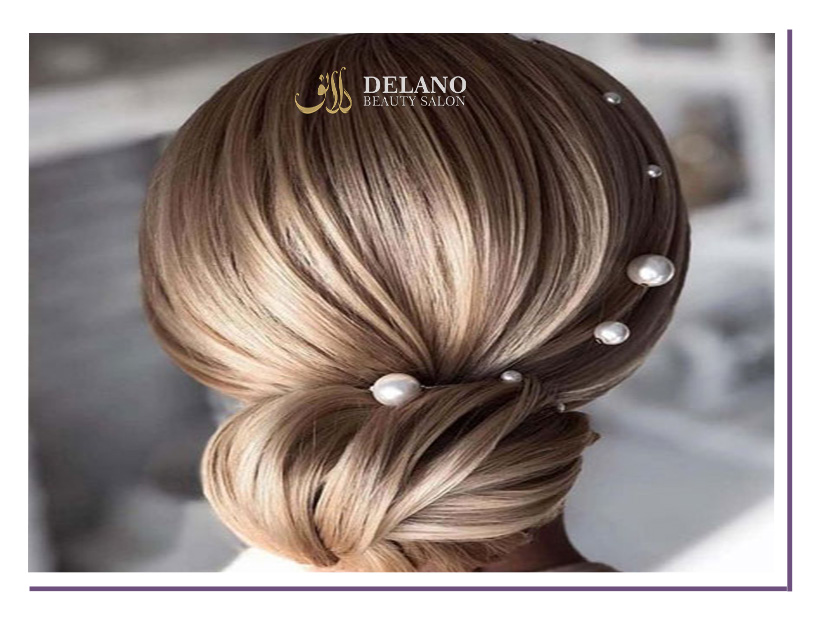 شینیون موی کوتاه مدل فانتزی