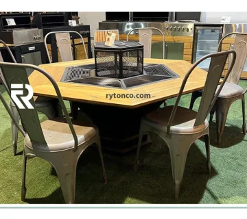 ایده دکوراسیون رستوران فضای باز