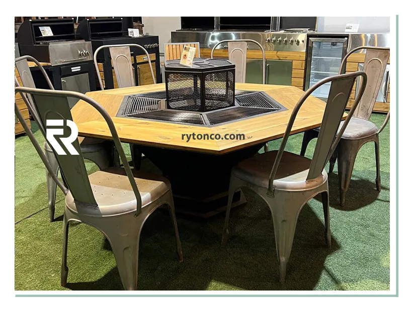 ایده دکوراسیون رستوران فضای باز