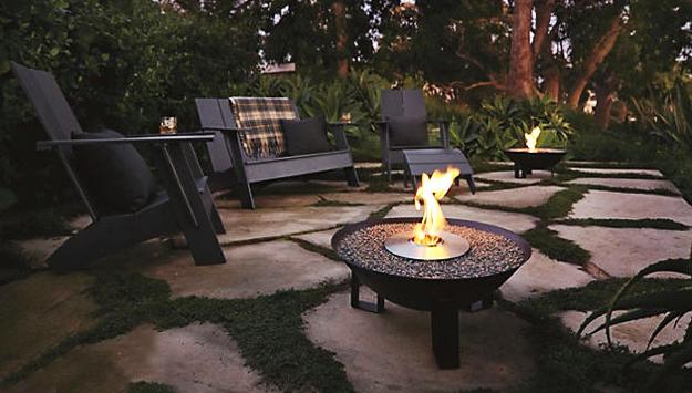 outdoor fire pit seating area 2
