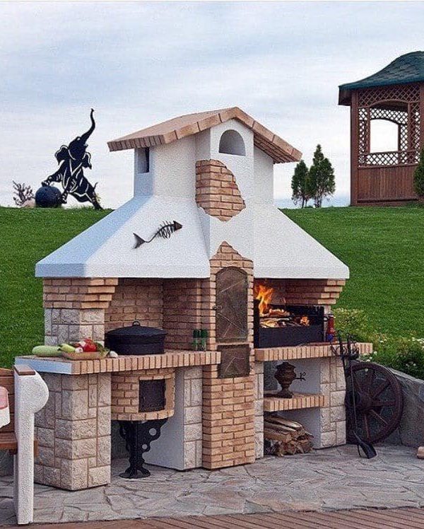 روش طراحی تراس با باربیکیو