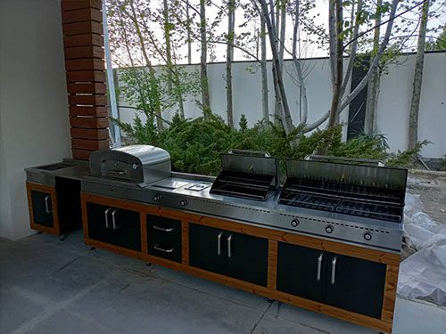 طراحی بالکن ویلا