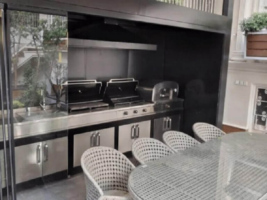 استفاده از کباب پز تابشی