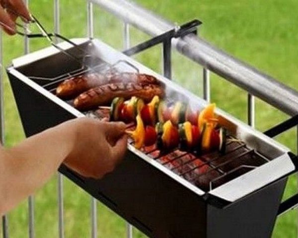 باربیکیو ذغالی آپارتمانی