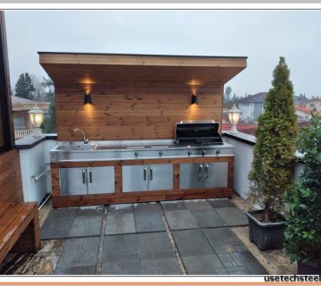 ابعادمناسب باربیکیو ذغالی یوزتک استیل