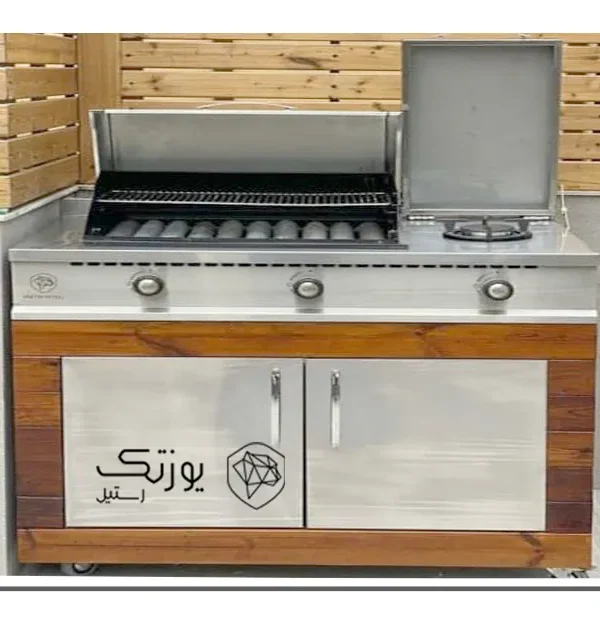 باربیکیو باغی فلزی